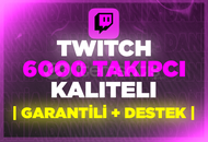 ⭐Twitch 6000 Takipçi❤️Garanti ⭐Twitch 6000 Takipçi❤️Garanti