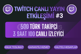 Twitch Canlı Yayın Etkileşimi #3