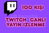 ⚡TWİTCH | canlı yayın izleyici 100