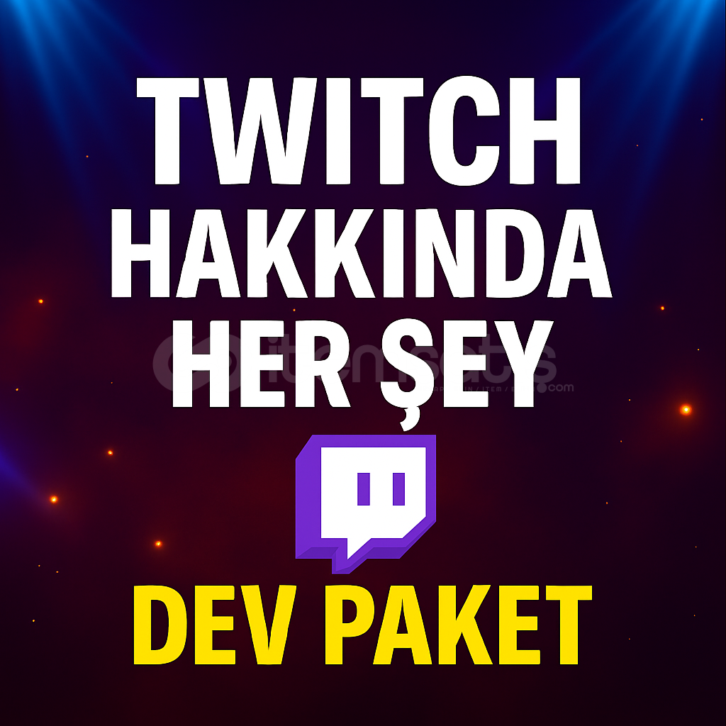 TWITCH'DE SİZİ ÜNLÜ YAPICAK E KİTAP TWITCH'DE SİZİ ÜNLÜ YAPICAK E KİTAP