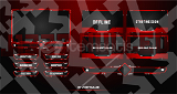 Twitch Design J1337 NULLED Red Twitch Overlay