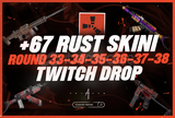 ✨ Twitch Drop 33-34-35-36-37-38 67 Skin ✨