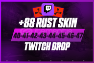 ⭐Twitch Drop 40-41-42-43-44-45-46-47 | 88 Skin⭐