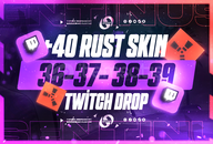 ⭐️40 SKİN Twitch Drop Round 36-37-38-39