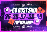 Twitch Drop 60 Skin Round 35-36-37-38-39
