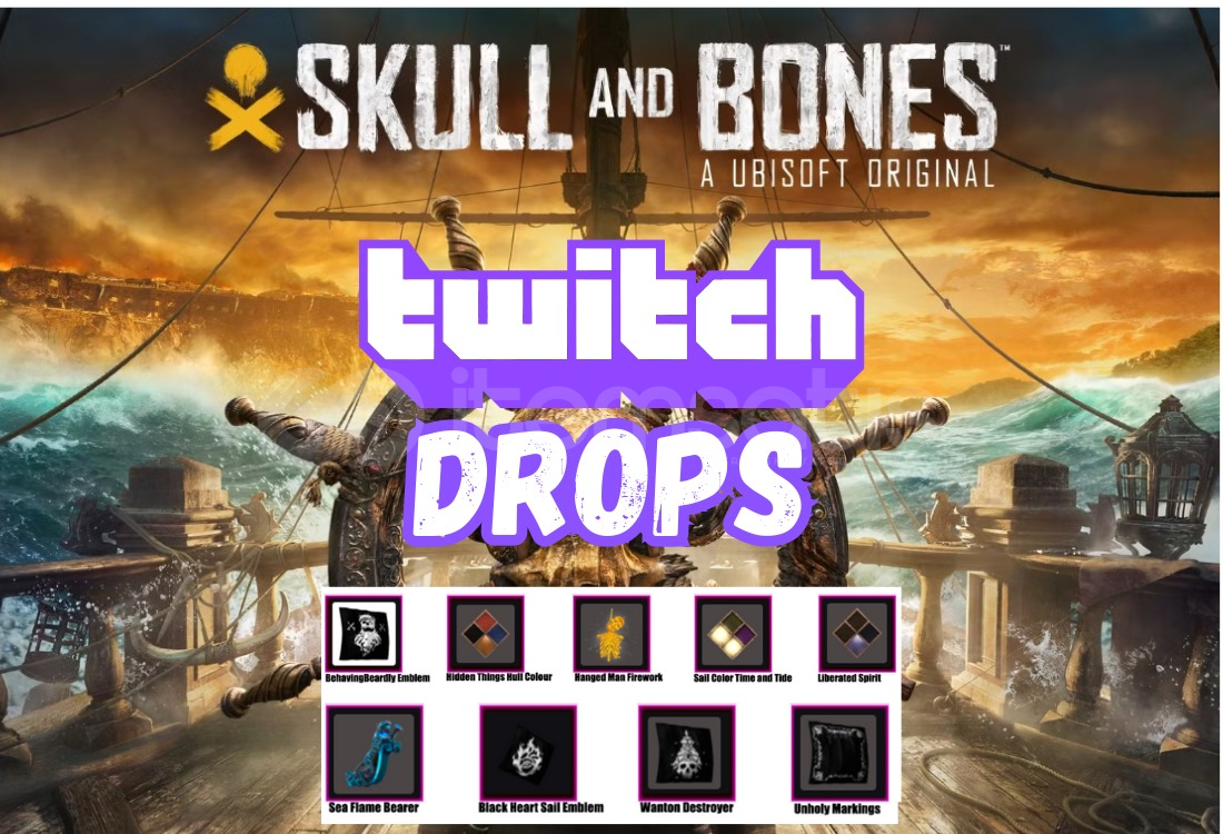 Twitch Drops | 10 Item + Emblem Twitch Drops | 10 Item + Emblem
