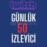 Twitch Günlük 50 İzleyici