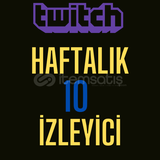 Twitch Haftalık 10 İzleyici