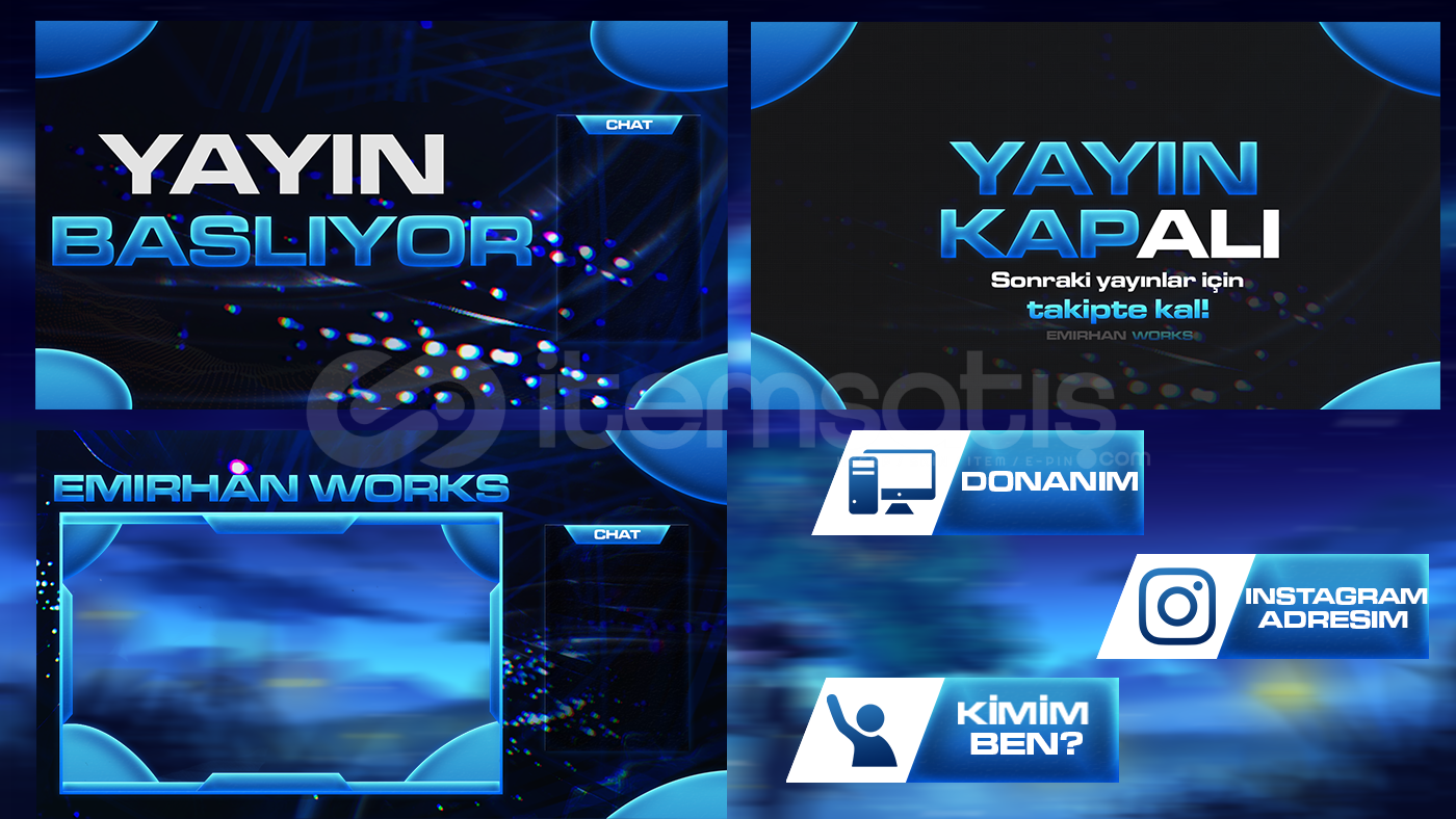 TWİTCH İÇİN HARİKA TASARIMLAR TWİTCH İÇİN HARİKA TASARIMLAR