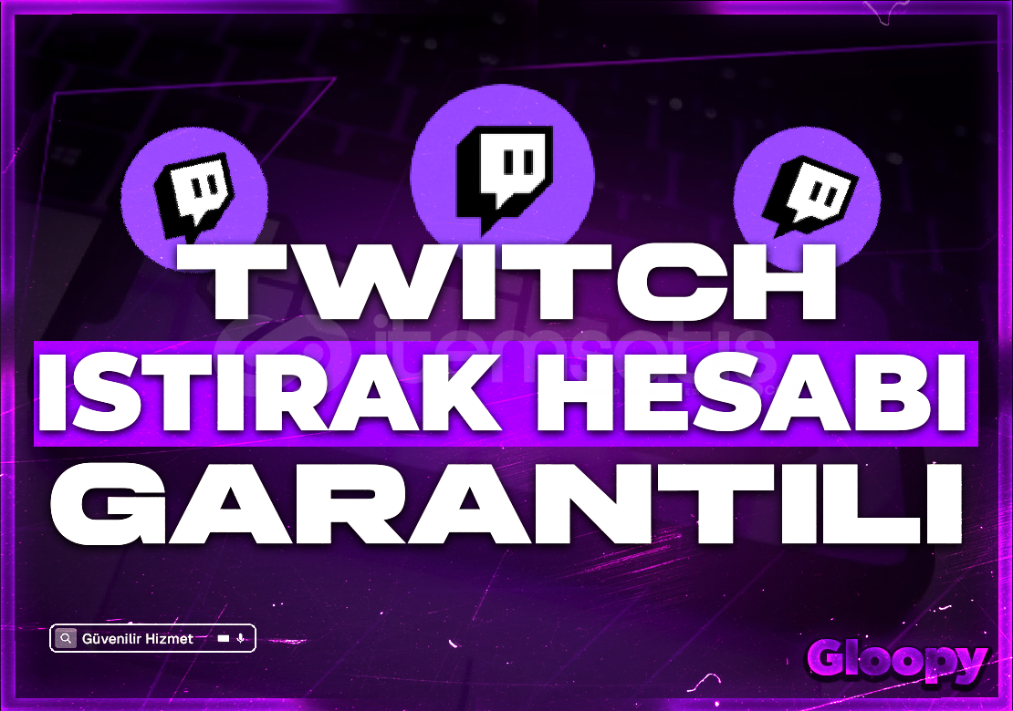 TWİTCH İŞTİRAK HESABI ⭐ ANINDA TESLİMAT TWİTCH İŞTİRAK HESABI ⭐ ANINDA TESLİMAT