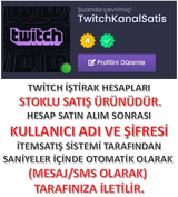 Twitch İstirak Hesabı Satın Al 