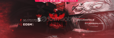 TeamSpeak 3 Server Banner Tasarımı TeamSpeak 3 Server Banner Tasarımı