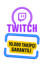 TWİTCH⭐[PREMİUM]⭐10.000 TAKİPÇİ