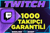 Twitch Takipçi 1000 | Hızlı - Garanti