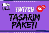 Twitch Tasarım Paketi %50 İNDİRİMLİ !