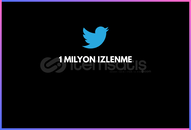 TWITTER 1 MILYON IZLENME