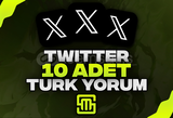 ✨Twitter 10 Adet Özel Türk Yorum!