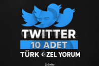 TWİTTER 10 ADET ÖZEL YORUM