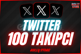 ⚡ Twitter 100 Adet Garantili Takipçi ⚡