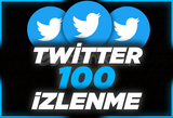 ⭐Twitter +100 İzlenme ⭐