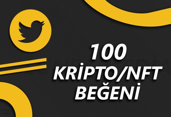 TWİTTER 100 NFT/KRİPTO BEĞENİ | HIZLI