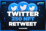 ⭐Twitter 250 NFT Retweet ⭐