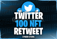 ⭐Twitter 100 NFT Retweet