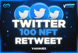 ⭐Twitter 100 NFT Retweet ⭐