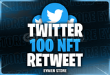 ⭐Twitter 100 NFT Retweet⭐