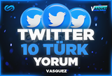 ⭐Twitter %100 Organik 10 Türk Yorum⭐