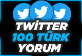 ⭐Twitter %100 Organik 100 Türk Yorum⭐