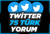 ⭐Twitter %100 Organik 75 Türk Yorum⭐