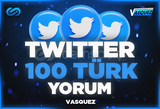 ⭐Twitter %100 Organik 100 Türk Yorum⭐