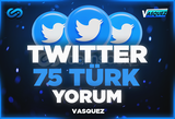 ⭐Twitter %100 Organik 75 Türk Yorum⭐