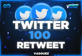 ⭐Twitter 100 Retweet ⭐