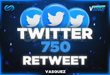 ⭐Twitter 750 Retweet ⭐