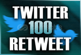 Twitter | 100 Retweet + Garantili