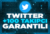 ⭐TWİTTER 100 TAKİPÇİ [GARANTİLİ]⭐