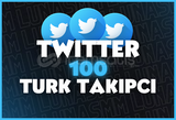 [Twitter] 100 Türk Takipçi