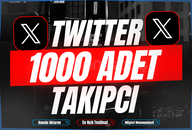 ⚡ Twitter 1.000 Adet Garantili Takipçi ⚡