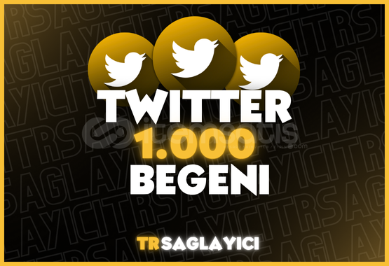 Twitter 1.000 Beğeni Twitter 1.000 Beğeni