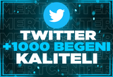 ⭐TWİTTER 1000 GERÇEK BEĞENİ⭐