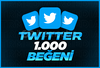 Twitter 1000 Gerçek Beğeni KALİTELİ [DÜŞÜŞ AZ]