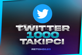 Twitter 1000 Gerçek Takipçi - Garanti