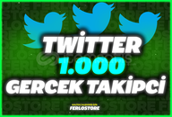 ⭐ Twitter 1000 GERCEK Takipçi ⭐ Garantili