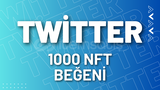 ⭐Twitter 1000 NFT Beğeni + 7 Gün Garanti⭐