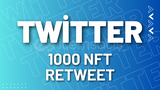 ⭐Twitter 1000 NFT Retweet + 30 Gün Garanti⭐