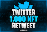 ⭐Twitter 1000 NFT Retweet ⭐