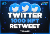 ⭐Twitter 1000 NFT Retweet ⭐