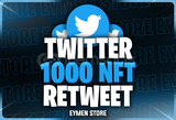 ⭐Twitter 1000 NFT Retweet